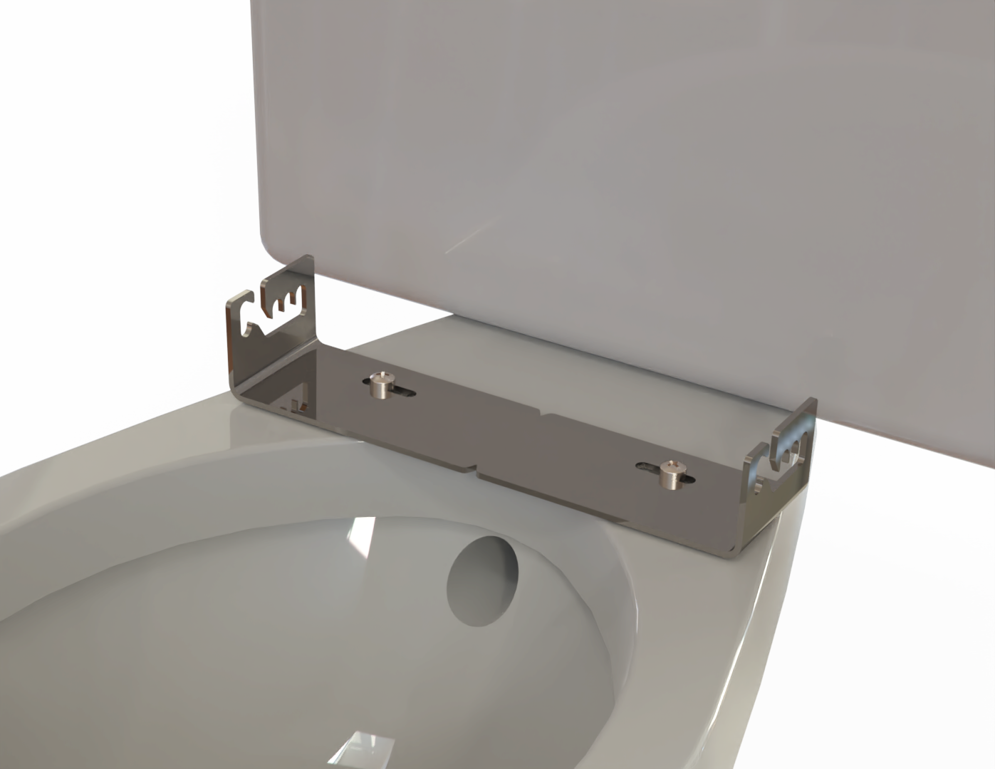 0001969 Ashby Lift Square Toilet Raiser
