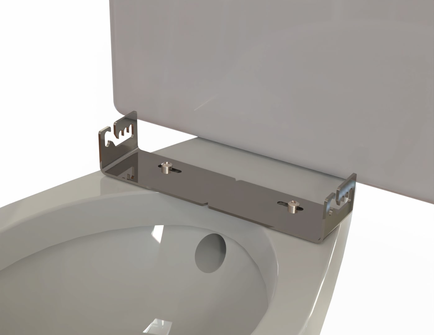 0002125 Ashby Lift D Shape Toilet Raiser