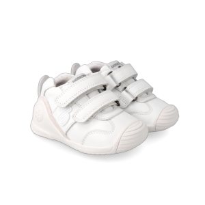 Biomecanics Ungbarnaskór Hvítir