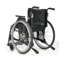 2015 Etac Cross 6 Black Airmesh Short Armsupport Back Angled