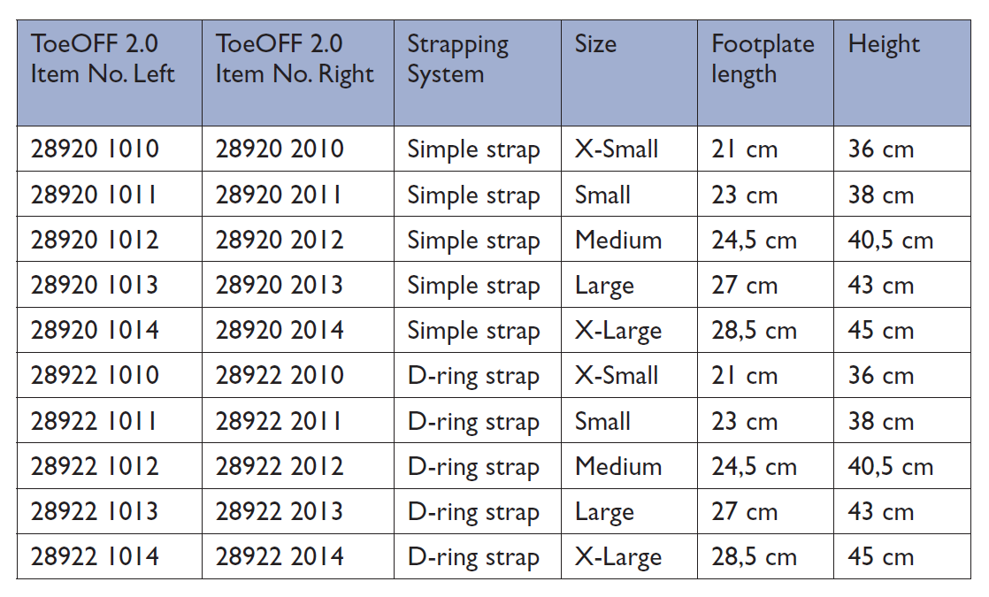 Allard Toeoff® 2.0 Droppfótarspelka 2