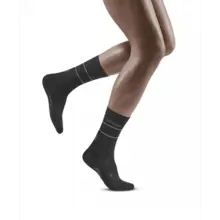 Lágir Endurskin Svartir Kvk