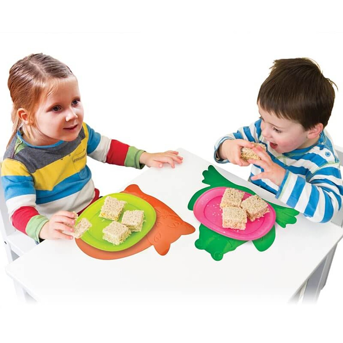 T F 1 T C 2 Cat Frog Childrens Mat Girl Boy Eating Studio 1