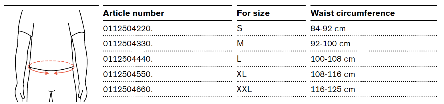 Ottobock Stutzy EQ Nárakviðslitsbelti Hátt 2