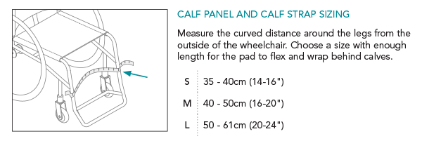 Calf Panel Strap Sizing