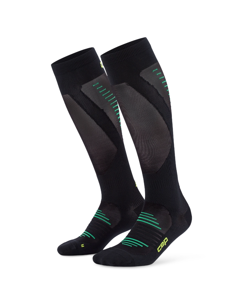 Pro Run Ultralight Socks Tall Black Wp705p Wp805p Front 2 4To5 1 1 1Png (1)