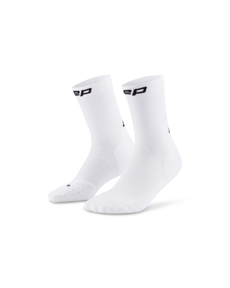 Core Run Socks Mid Cut 5 0 White Wp7c0r Wp8c0r Front 2 4To5 3Png (1)